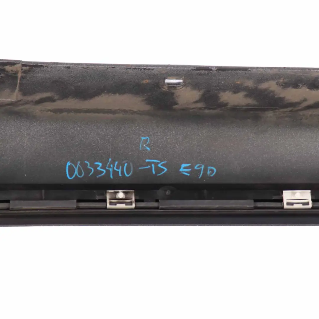 BMW E90 E91 Side Skirt M Sport Sill Strip Right O/S Titansilber Metallic - 354 - SKU 0033440-TS4 - Part number 0033440
