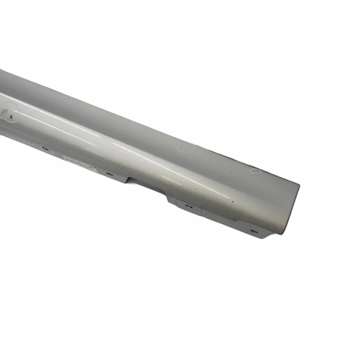 BMW E90 E91 Faldon lateral M Sport Sill Strip Derecho Titansilber Metallic - 354 - SKU 0033440-TS5 - Número de pieza 0033440
