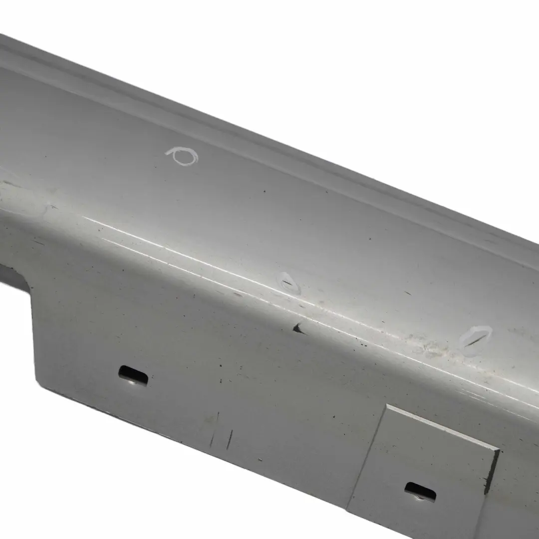 BMW E90 E91 Faldon lateral M Sport Sill Strip Derecho Titansilber Metallic - 354 - SKU 0033440-TS5 - Número de pieza 0033440