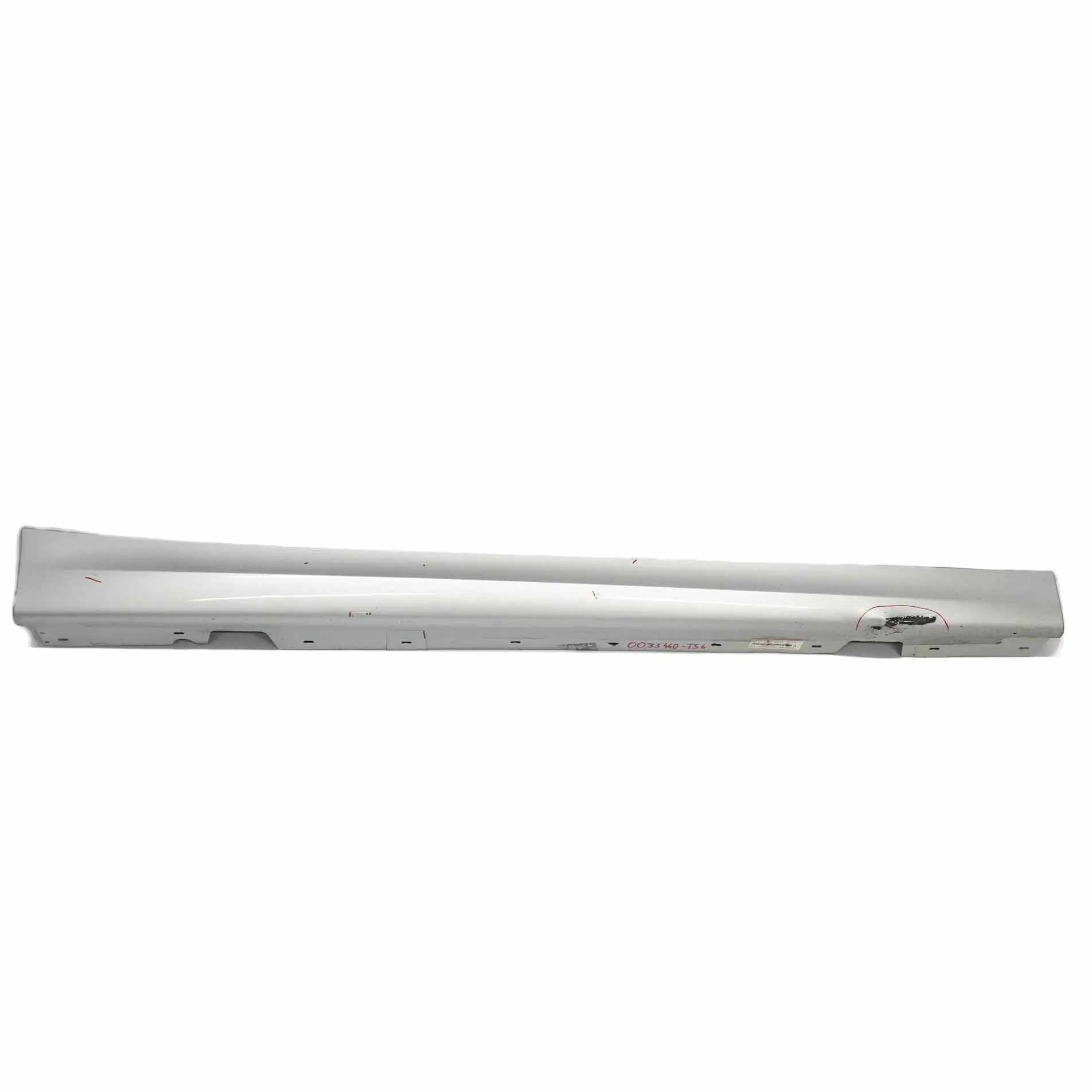 BMW E90 E91 Gonna Laterale M Sport Sill Strip Destra Titansilber Metallic - 354
