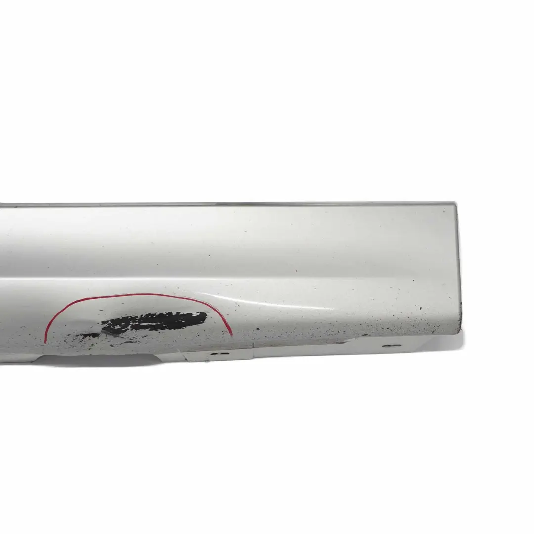 BMW E90 E91 Side Skirt M Sport Sill Strip Right O/S Titansilber Metallic - 354 - SKU 0033440-TS6 - Part number 0033440