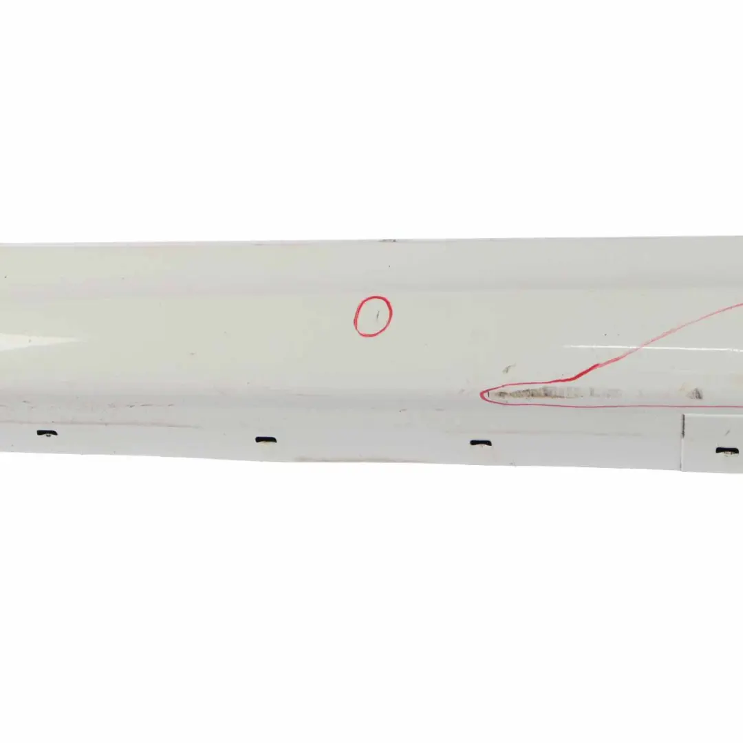 Side Skirt M Sport Sill Strip Left N/S Alpinweiss Alpine White - 300 to BMW E90 E91 with Part number 0033441 BMW E90 E91 Side Skirt M Sport Sill Strip Left N/S Alpinweiss Alpine White - 300 - SKU 0033441-AW1 - Part number 0033441