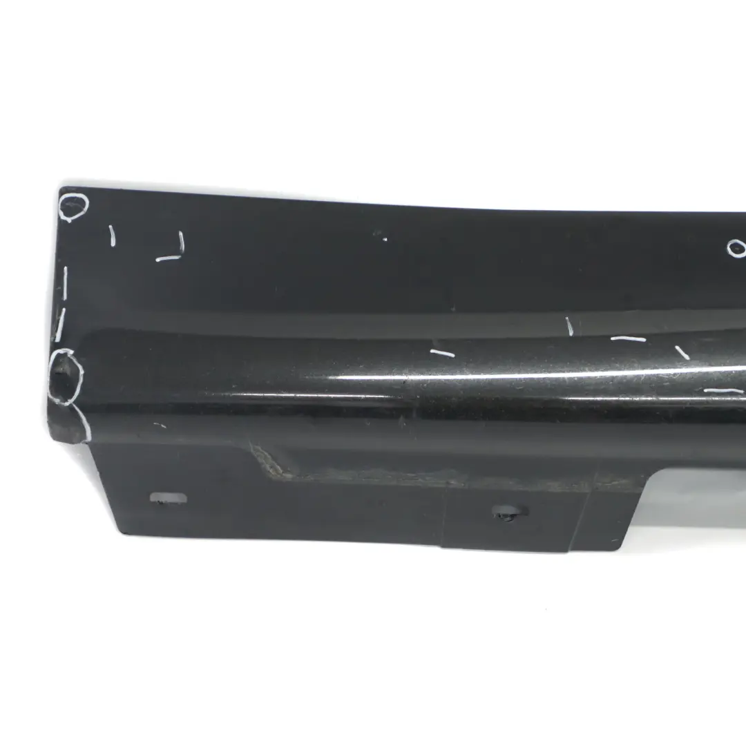 Side Skirt M Sport Sill Strip Left N/S Black Sapphire Metallic - 475 to BMW E90 E91 with Part number 0033441 BMW E90 E91 Side Skirt M Sport Sill Strip Left N/S Black Sapphire Metallic - 475 - SKU 0033441-BS - Part number 0033441