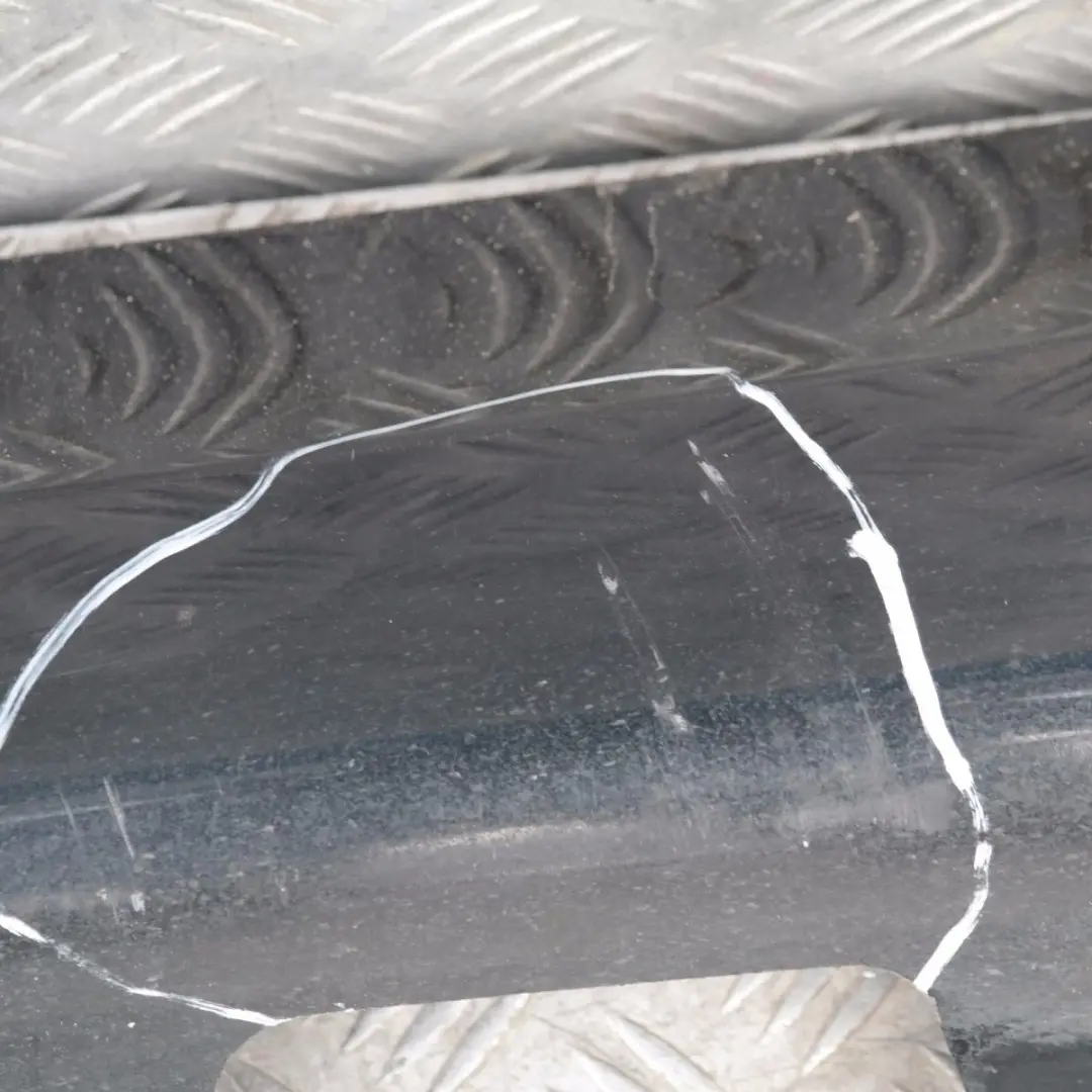 BMW E90 E91 M Sport Sill Strip Faldón Lateral Izquierdo Carbonschwarz Negro - SKU 0033441-CAR - Número de pieza 33441
