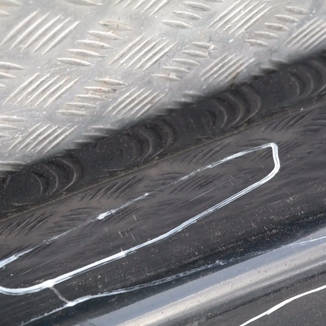 BMW E90 E91 M Sport Sill Strip Faldón Lateral Izquierdo Carbonschwarz Negro - SKU 0033441-CAR - Número de pieza 33441