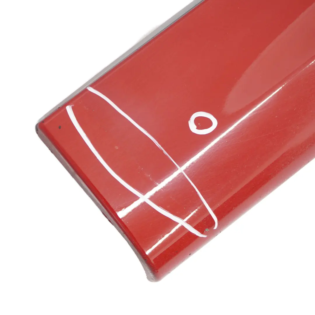 BMW 3 E90 E91 M Sport Sill Strip Side Skirt Left N/S Karmesinrot Red - A61 - SKU 0033441-KAR - Part number 0033441