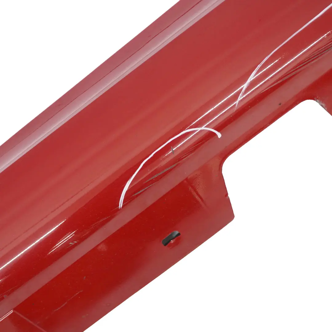 BMW E90 E91 M Sport Sill Strip Faldon Lateral Izquierdo Karmesinrot Rojo - A61 - SKU 0033441-KAR - Número de pieza 0033441