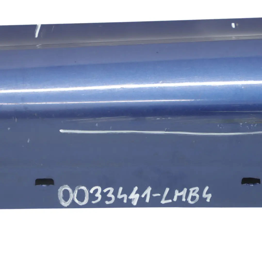 Sill Strip Side Skirt Left N/S Le Mans Blau Blue - 381 to BMW E90 E91 M Sport with Part number 0033441 BMW E90 E91 M Sport Sill Strip Side Skirt Left N/S Le Mans Blau Blue - 381 - SKU 0033441-LMB4 - Part number 0033441