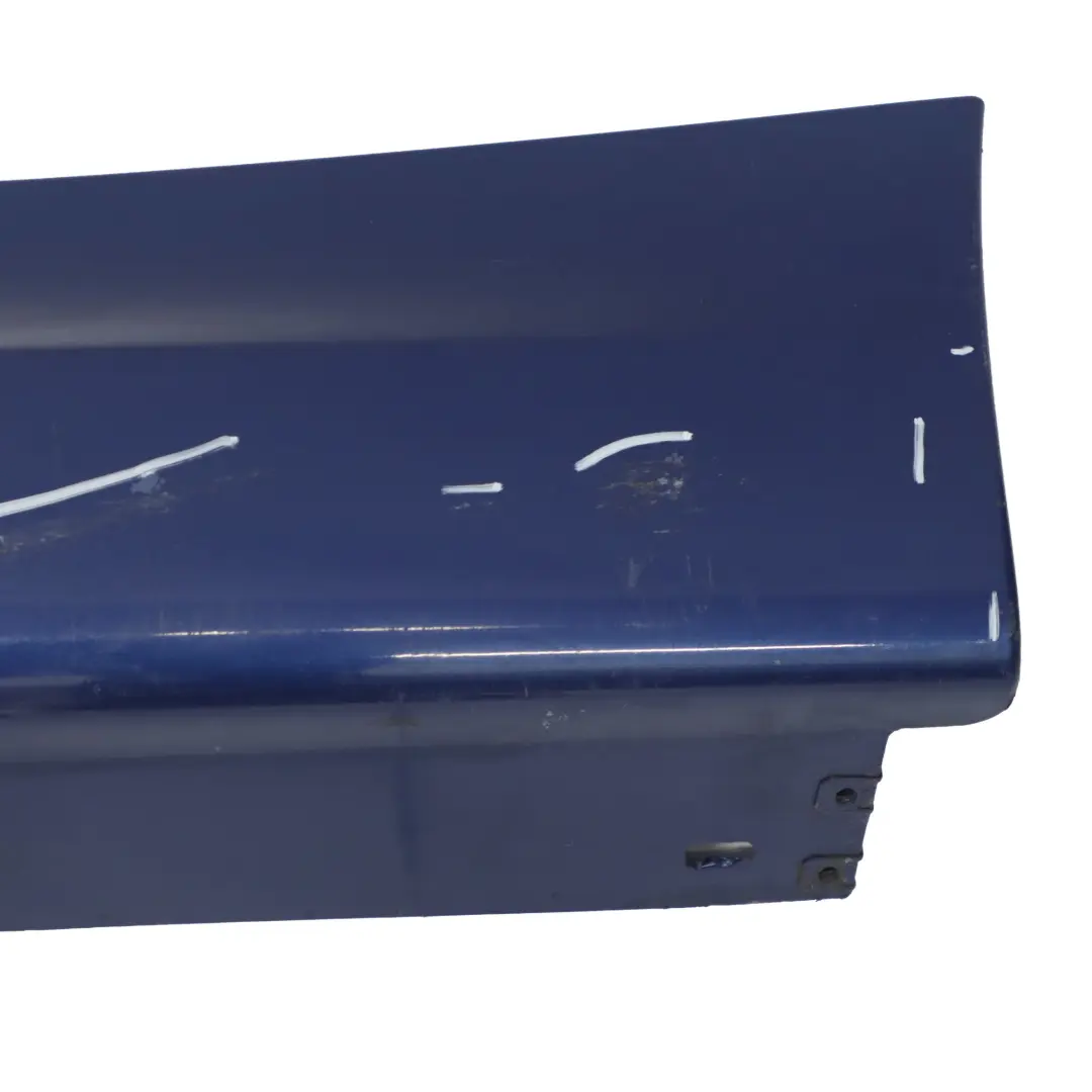 BMW E90 E91 M Sport Sill Strip Side Skirt Left N/S Le Mans Blau Blue - 381 - SKU 0033441-LMB4 - Part number 0033441