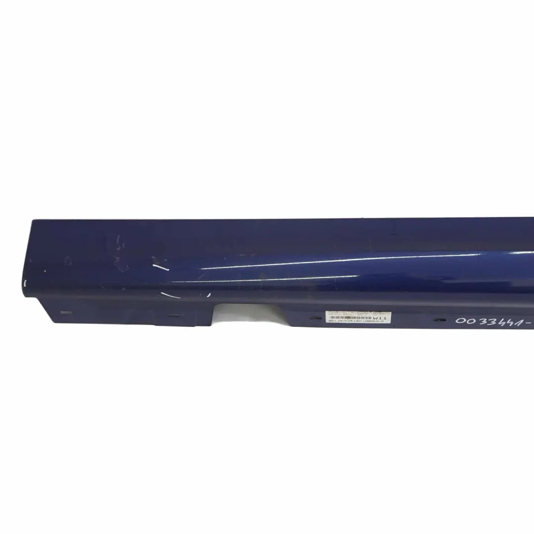BMW E90 E91 M Sport Sill Strip Faldon Lateral Izquierdo Le Mans Blau Azul - SKU 0033441-LMB5 - Número de pieza 0033441