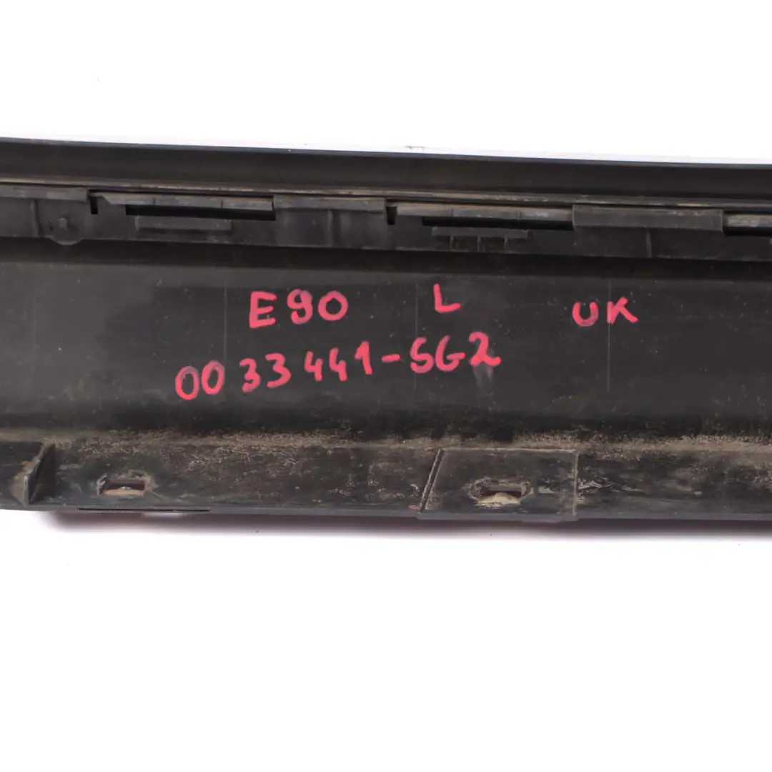Sill Strip Side Skirt Left N/S Sparkling Graphite to BMW 3 E90 E91 2 M Sport with Part number 0033441 BMW 3 E90 E91 2 M Sport Sill Strip Side Skirt Left N/S Sparkling Graphite - SKU 0033441-SG2 - Part number 0033441