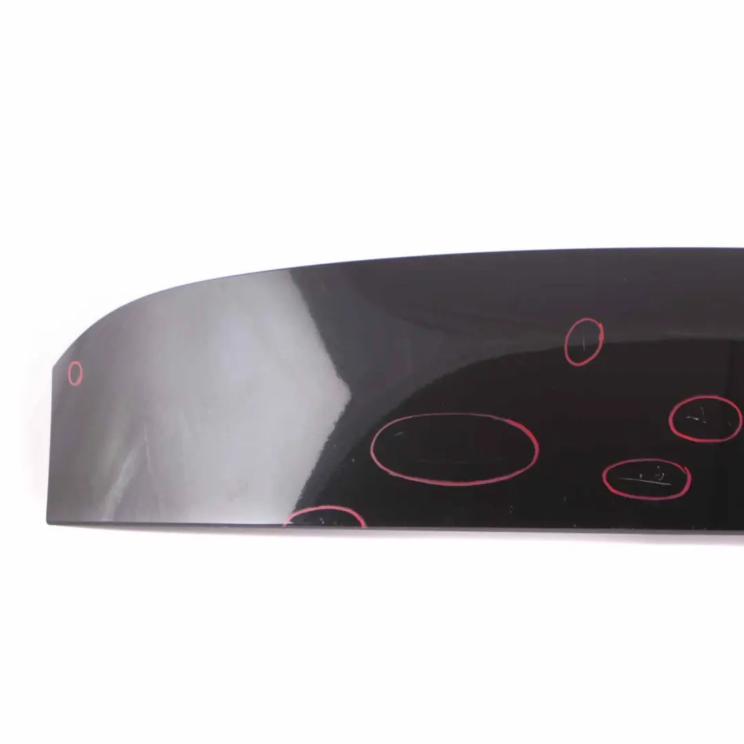 BMW E91 Boot Trunk Lid Rear Trim Panel Spoiler Black Sapphire Metallic - 475 - SKU 0033470-BS3 - Part number 33470