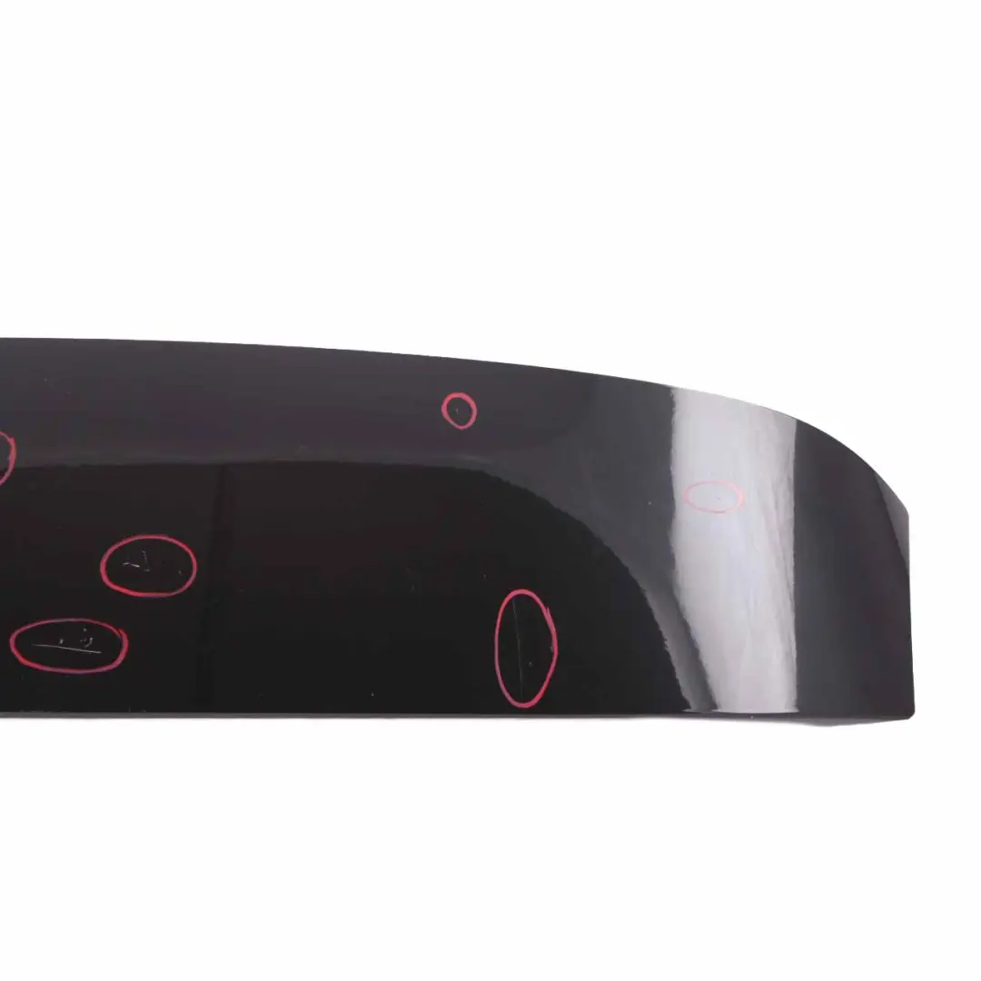 BMW E91 Boot Trunk Lid Rear Trim Panel Spoiler Black Sapphire Metallic - 475 - SKU 0033470-BS3 - Part number 33470