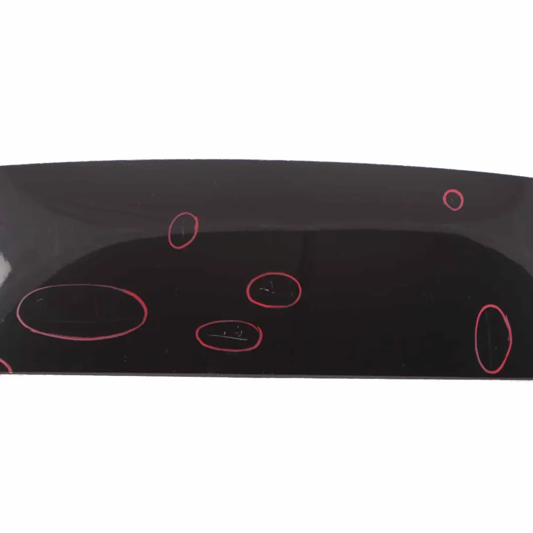 BMW E91 Boot Trunk Lid Rear Trim Panel Spoiler Black Sapphire Metallic - 475 - SKU 0033470-BS3 - Part number 33470
