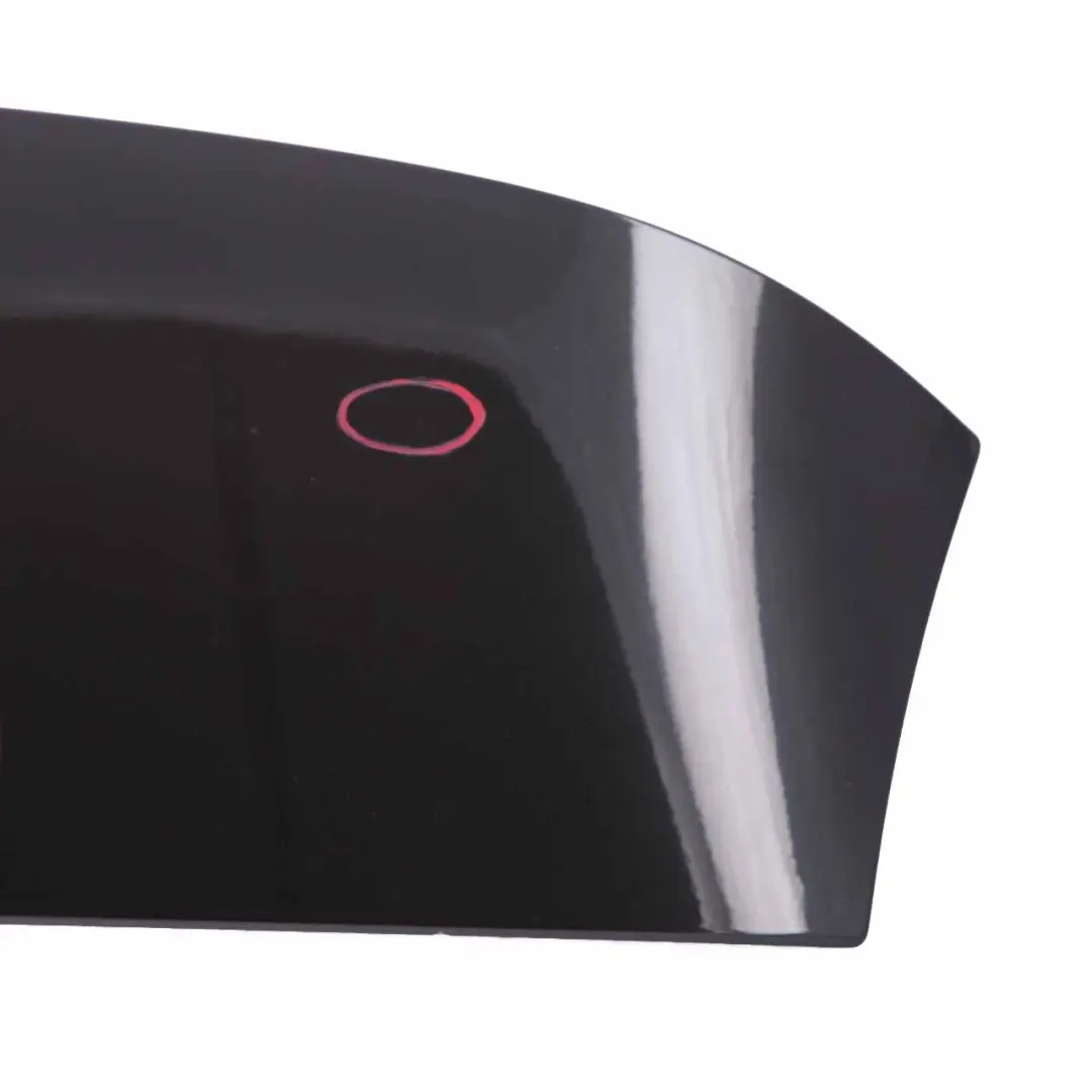 BMW E91 Boot Trunk Lid Rear Trim Panel Spoiler Black Sapphire Metallic - 475 - SKU 0033470-BS3 - Part number 33470