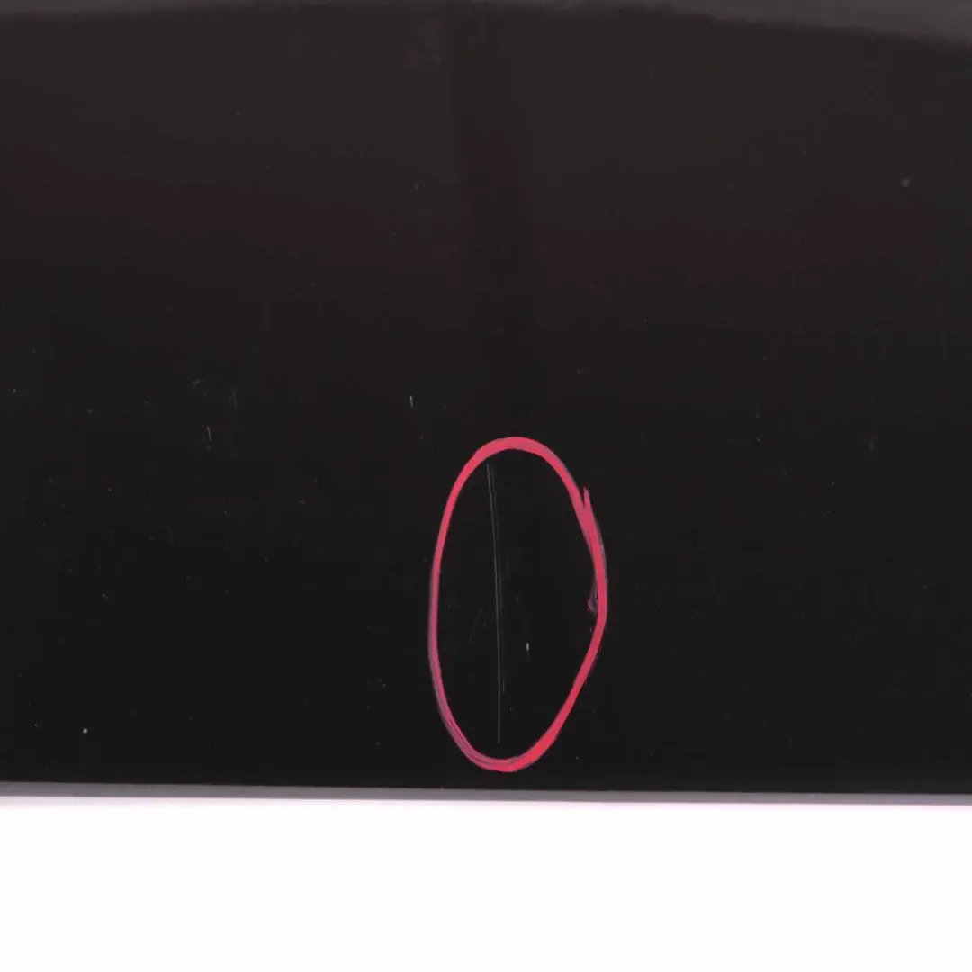 BMW E91 Boot Trunk Lid Rear Trim Panel Spoiler Black Sapphire Metallic - 475 - SKU 0033470-BS3 - Part number 33470