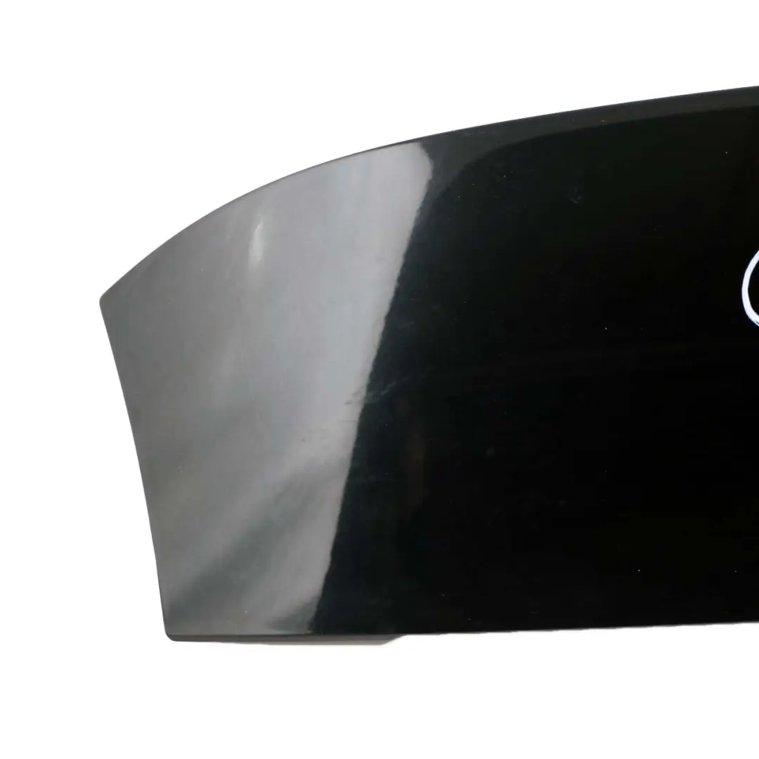 BMW 3 Series E91 Touring 4 Trunk Lid Spoiler Rear Black Sapphire Metallic - 475 - SKU 0033470-BS4 - Part number 0033470