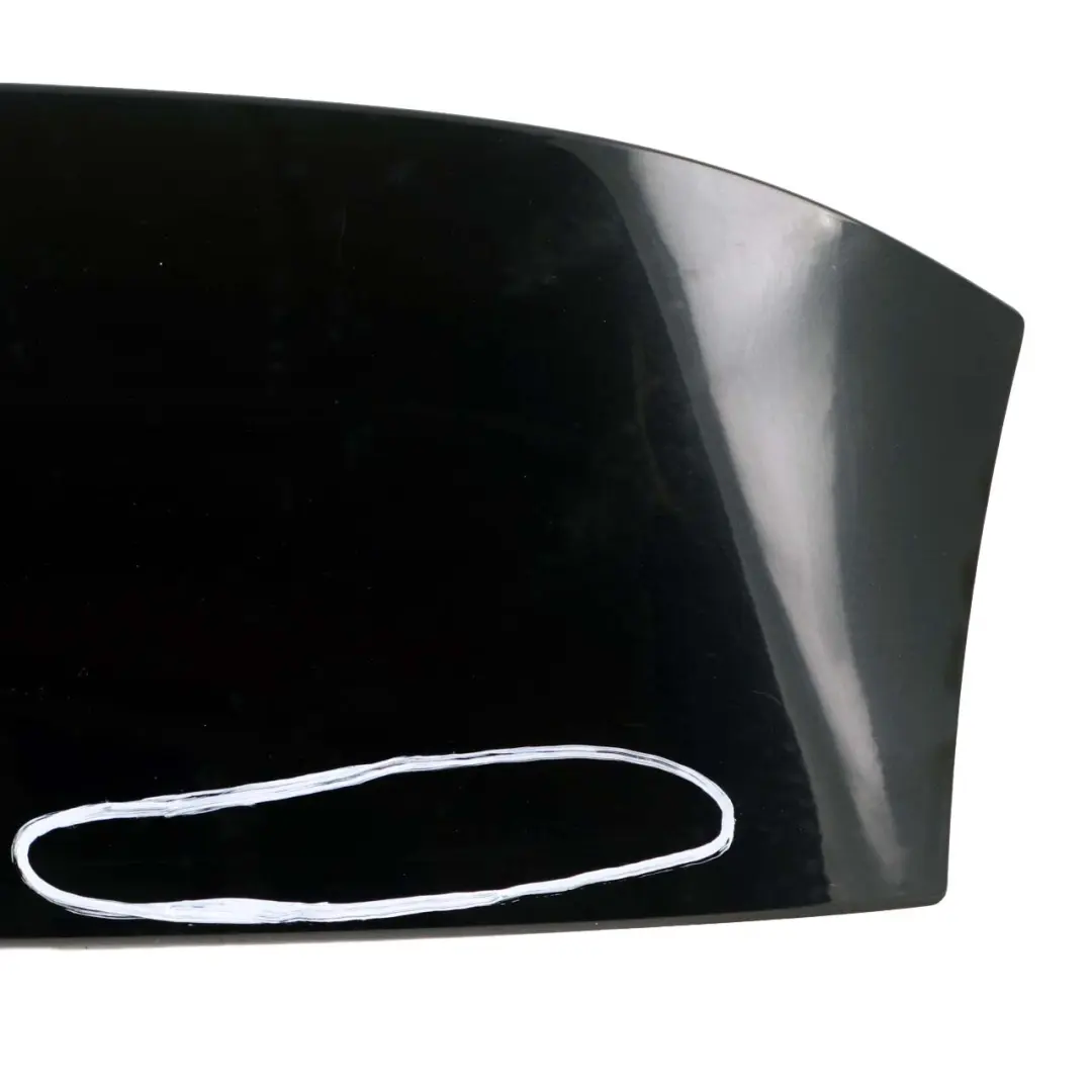 BMW 3 Series E91 Touring 4 Trunk Lid Spoiler Rear Black Sapphire Metallic - 475 - SKU 0033470-BS4 - Part number 0033470