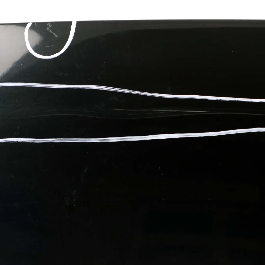 BMW 3 Series E91 Touring 4 Trunk Lid Spoiler Rear Black Sapphire Metallic - 475 - SKU 0033470-BS4 - Part number 0033470
