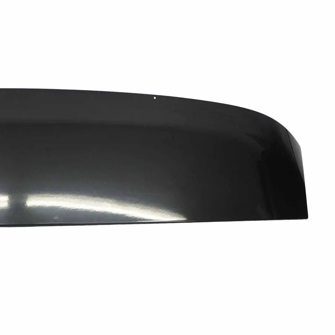 Spoiler BMW E91 Touring Trunk Lid Black Sapphire Metallic 475 to Rear with Part number 0033470 Rear Spoiler BMW E91 Touring Trunk Lid Black Sapphire Metallic 475 - SKU 0033470-BS6 - Part number 0033470