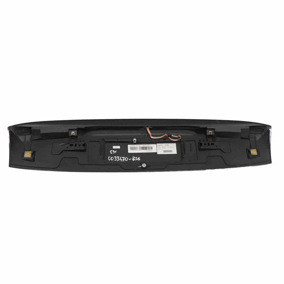 BMW E91 Touring Spoiler Posteriore Portellone Spoiler Black Sapphire Nero 475 - SKU 0033470-BS6 - Numero di parte 0033470
