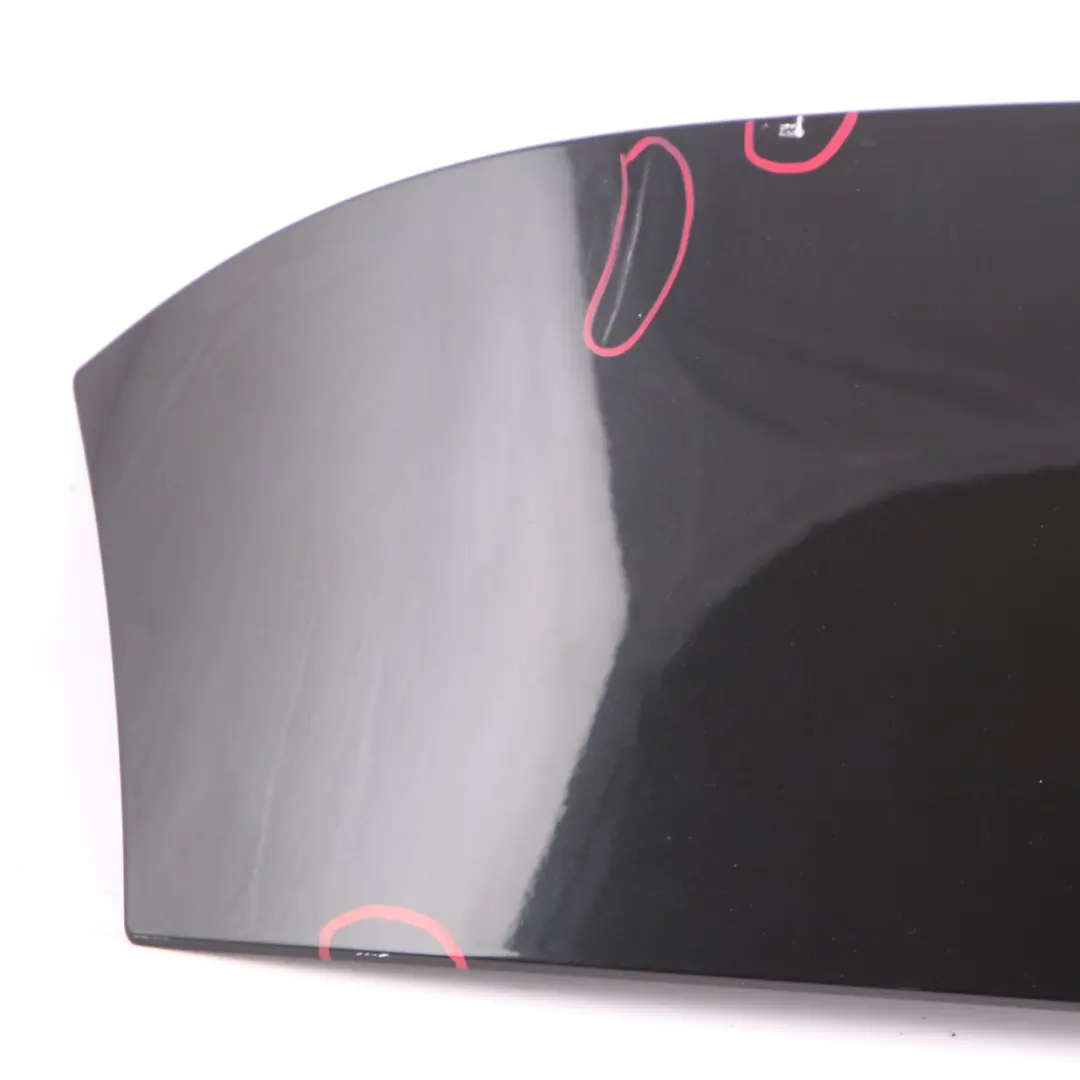 BMW E91 Spoiler posteriore coperchio bagagliaio Black Sapphire Metallic - 475 - SKU 0033470-BS - Numero di parte 0033470