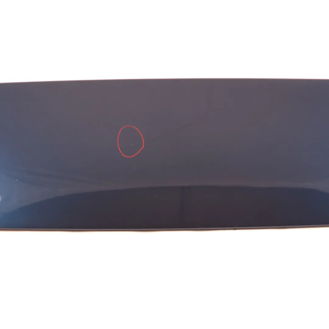 Spoiler Panel Boot Trunk Lid Tiefseeblau Metallic Deep Sea Blue A76 to BMW E91 Rear with Part number 0033470 BMW E91 Rear Spoiler Panel Boot Trunk Lid Tiefseeblau Metallic Deep Sea Blue A76 - SKU 0033470-DSB - Part number 0033470