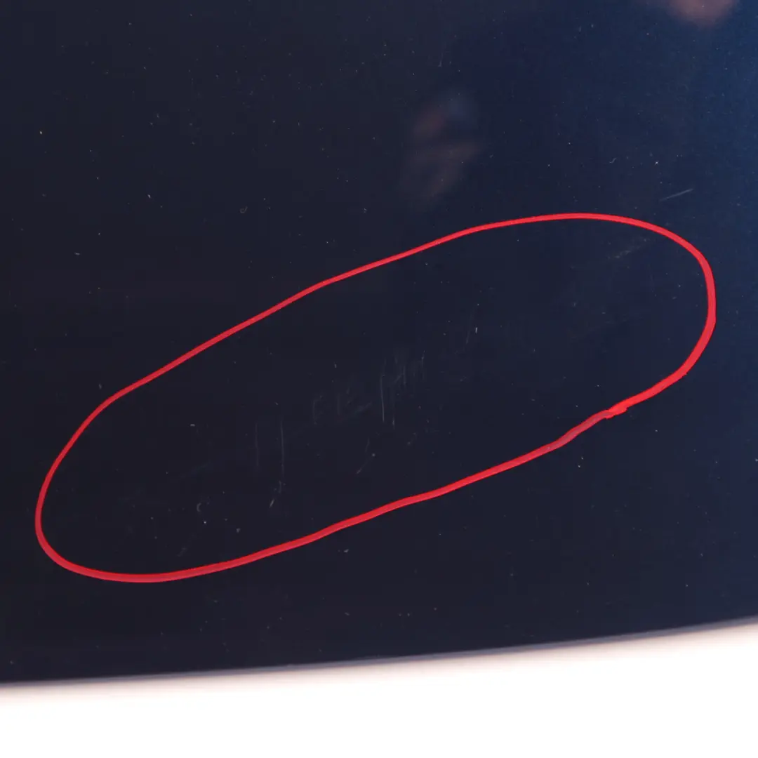 Spoiler trasero Panel Tapa del maletero Tiefseeblau Metallic A76 para BMW E91 con número de pieza 0033470 BMW E91 Spoiler trasero Panel Tapa del maletero Tiefseeblau Metallic A76 - SKU 0033470-DSB - Número de pieza 0033470