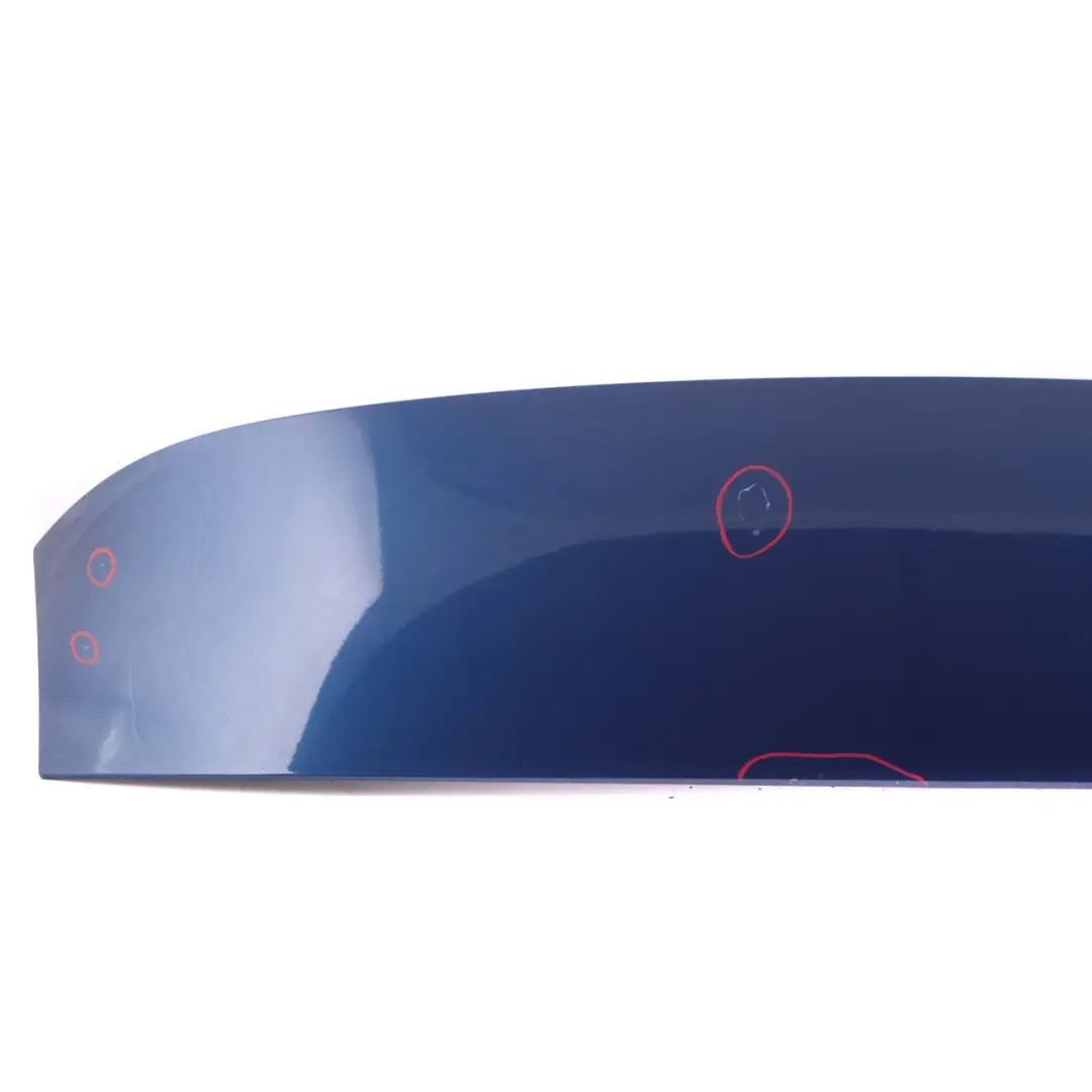 Spoiler posteriore portellone Le Mans Blau Blue Metallic 381 per BMW E91 E91N LCI con numero di parte 0033470 BMW E91 E91N LCI Spoiler posteriore portellone Le Mans Blau Blue Metallic 381 - SKU 0033470-LMB - Numero di parte 0033470