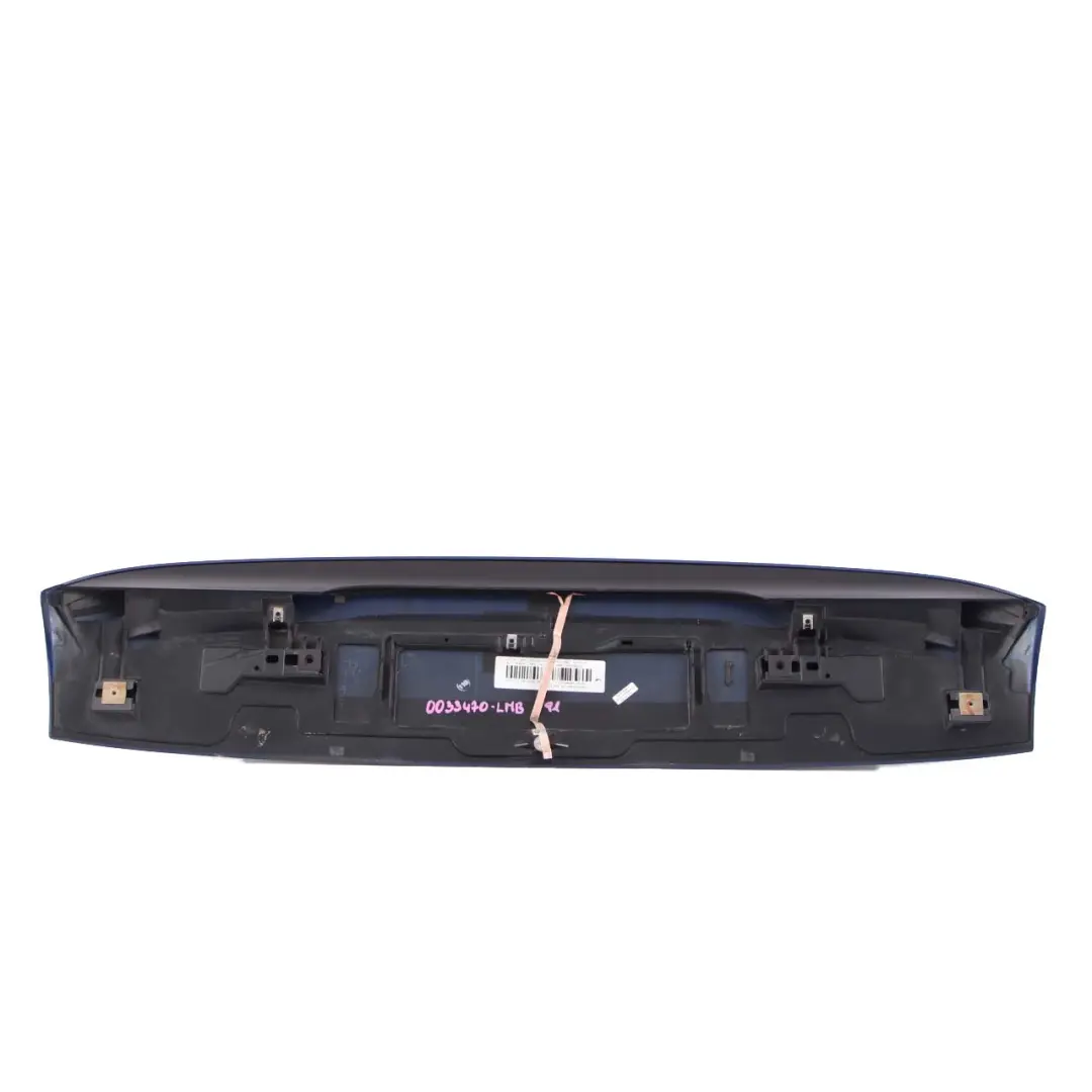 BMW E91 Touring Rear Trunk Lid Spoiler Le Mans Blau Blue Metallic 381 - SKU 0033470-LMB - Part number 0033470