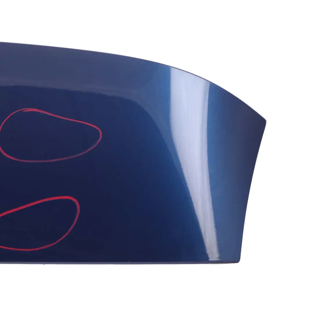 Heckspoiler Lackiert Le Mans Blau Blue Metallic 381 für BMW E91 Touring mit Teilenummer 0033470 BMW E91 Touring Heckspoiler Lackiert Le Mans Blau Blue Metallic 381 - SKU 0033470-LMB - Teilenummer 0033470