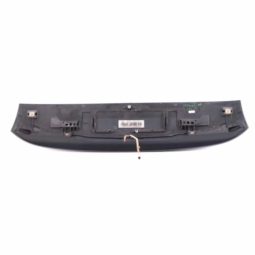 BMW E91 Touring Rear Spoiler Boot Trunk Lid Monacoblau Blue Metallic - A35 - SKU 0033470-MB1 - Part number 0033470