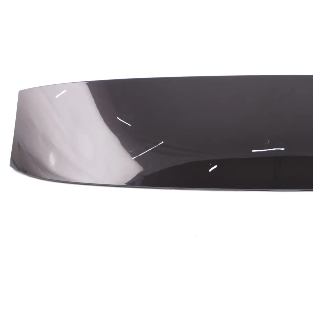Trunk Lid Tailgate Rear Spoiler Panel Trim Ruby Black Metallic S23 / X03 to BMW E91 with Part number 0033470 BMW E91 Trunk Lid Tailgate Rear Spoiler Panel Trim Ruby Black Metallic S23 / X03 - SKU 0033470-RUB - Part number 0033470