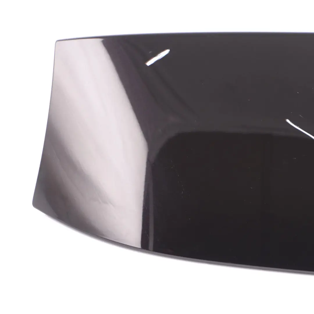 BMW E91 Trunk Lid Tailgate Rear Spoiler Panel Trim Ruby Black Metallic S23 / X03 - SKU 0033470-RUB - Part number 0033470