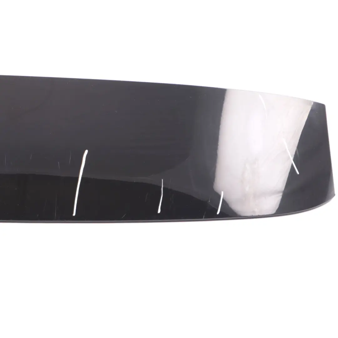 Boot Trunk Lid Tailgate Rear Spoiler Panel Trim Schwarz 2 Black - 668 to BMW E91 with Part number 0033470 BMW E91 Boot Trunk Lid Tailgate Rear Spoiler Panel Trim Schwarz 2 Black - 668 - SKU 0033470-SCH - Part number 0033470