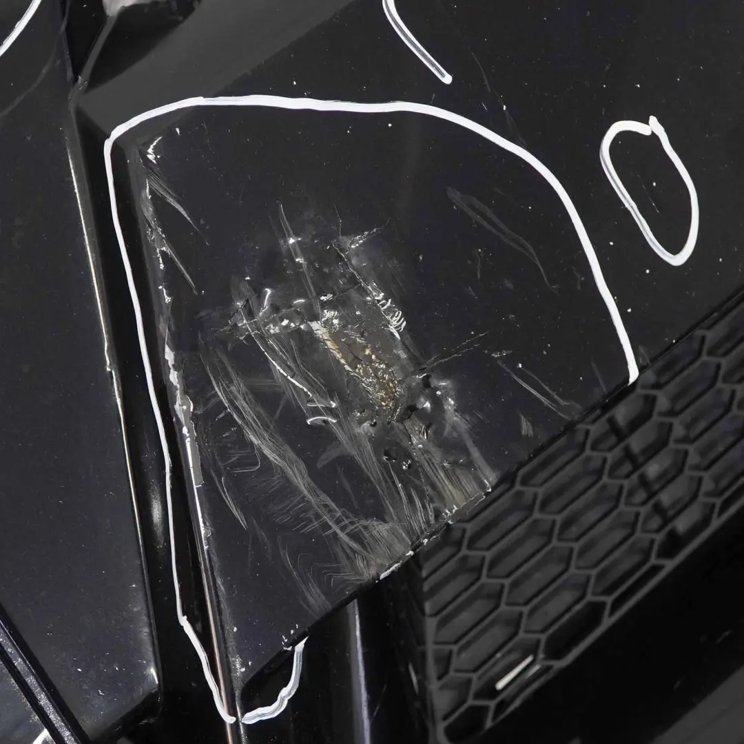 Front Bumper M Sport Complete Trim Panel Black Sapphire - 475 to BMW E90 with Part number 0033536 BMW E90 Front Bumper M Sport Complete Trim Panel Black Sapphire - 475 - SKU 0033536-BS1 - Part number 0033536