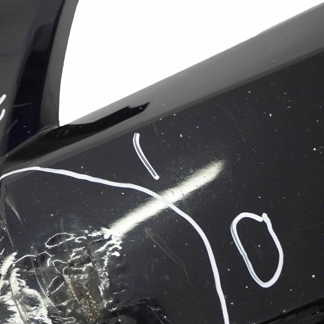 BMW E90 Front Bumper M Sport Complete Trim Panel Black Sapphire - 475 - SKU 0033536-BS1 - Part number 0033536