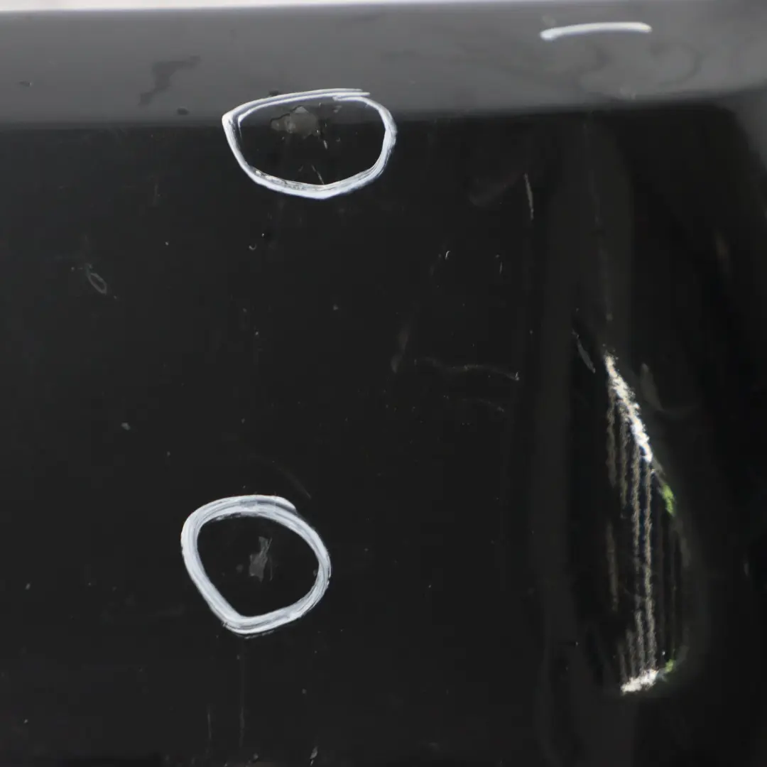 BMW E90 M Sport Complete Front Bumper Trim Panel Black Sapphire - 475 - SKU 0033536-BS - Part number 0033536