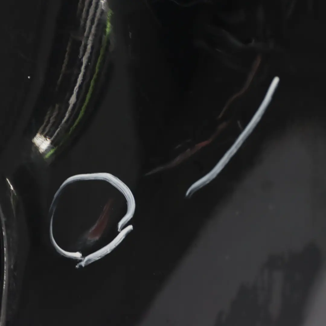 BMW E90 M Sport Complete Front Bumper Trim Panel Black Sapphire - 475 - SKU 0033536-BS - Part number 0033536
