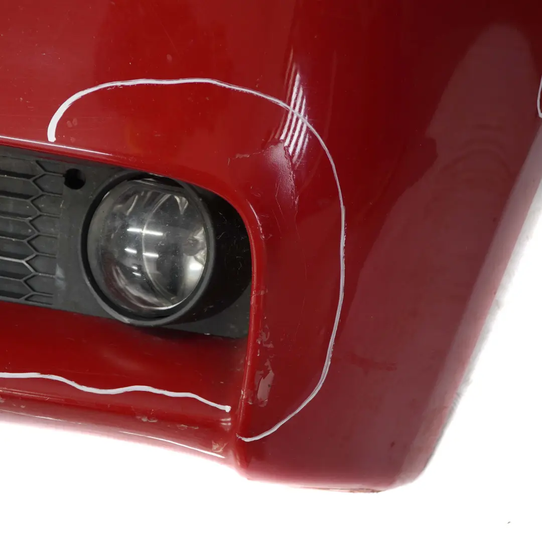 Complete Front Bumper Trim Panel Karmesinrot Red - A61 to BMW 3 E90 E91 M Sport with Part number 0033536 BMW 3 E90 E91 M Sport Complete Front Bumper Trim Panel Karmesinrot Red - A61 - SKU 0033536-KAR - Part number 0033536