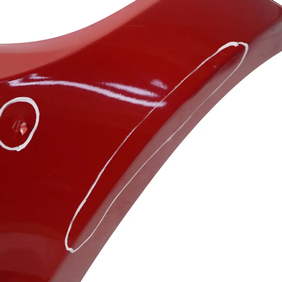 BMW 3 E90 E91 M Sport Complete Front Bumper Trim Panel Karmesinrot Red - A61 - SKU 0033536-KAR - Part number 0033536