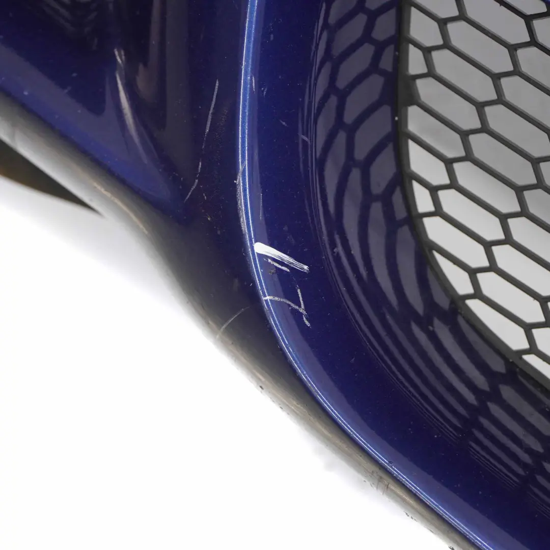 Front Bumper M Sport Complete Trim Panel Le Mans Blue Metallic - 381 to BMW E90 E91 with Part number 0033536 BMW E90 E91 Front Bumper M Sport Complete Trim Panel Le Mans Blue Metallic - 381 - SKU 0033536-LMB1 - Part number 0033536