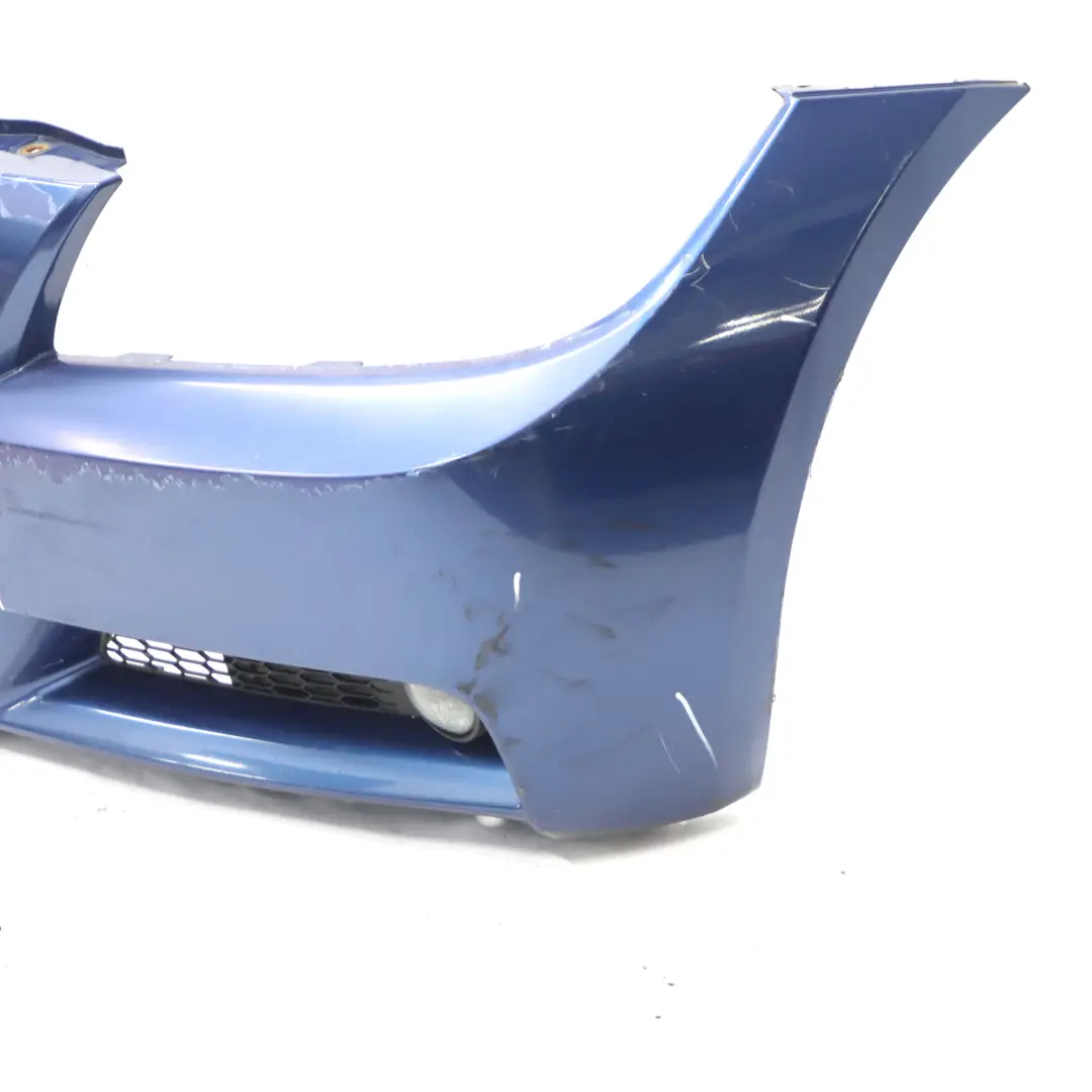 Front Bumper M Sport Complete Trim Panel Le Mans Blue Metallic - 381 to BMW E90 E91 with Part number 0033536 BMW E90 E91 Front Bumper M Sport Complete Trim Panel Le Mans Blue Metallic - 381 - SKU 0033536-LMB2 - Part number 0033536