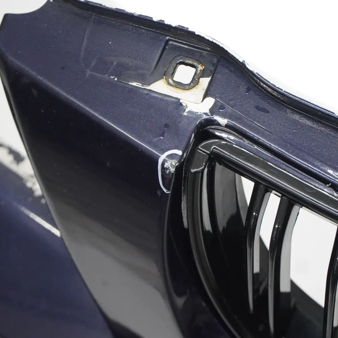 BMW E90 E91 Front Bumper M Sport Complete Trim Panel Monacoblau Metallic - A35 - SKU 0033536-MB - Part number 0033536