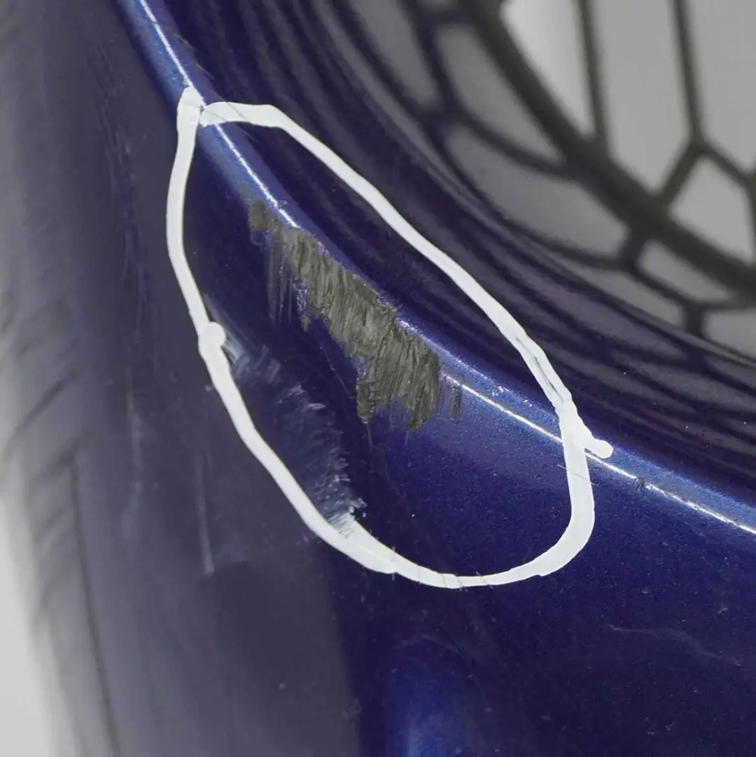 BMW E90 Zderzak Przód Przedni M Pakiet Niebieski - SKU 0033536-MTB - Numer Części 0033536