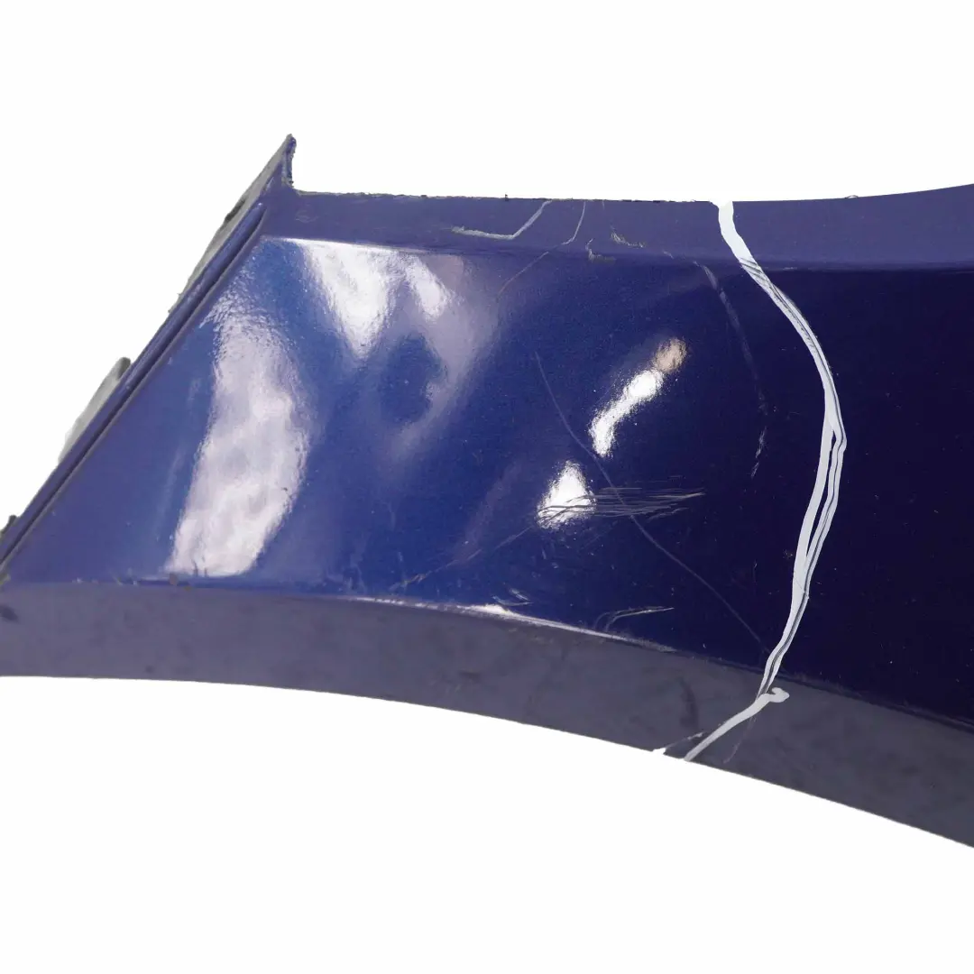 BMW E90 E91 Front Bumper M Sport Complete Trim Panel Montegoblau Blue - A51 - SKU 0033536-MTB - Part number 0033536