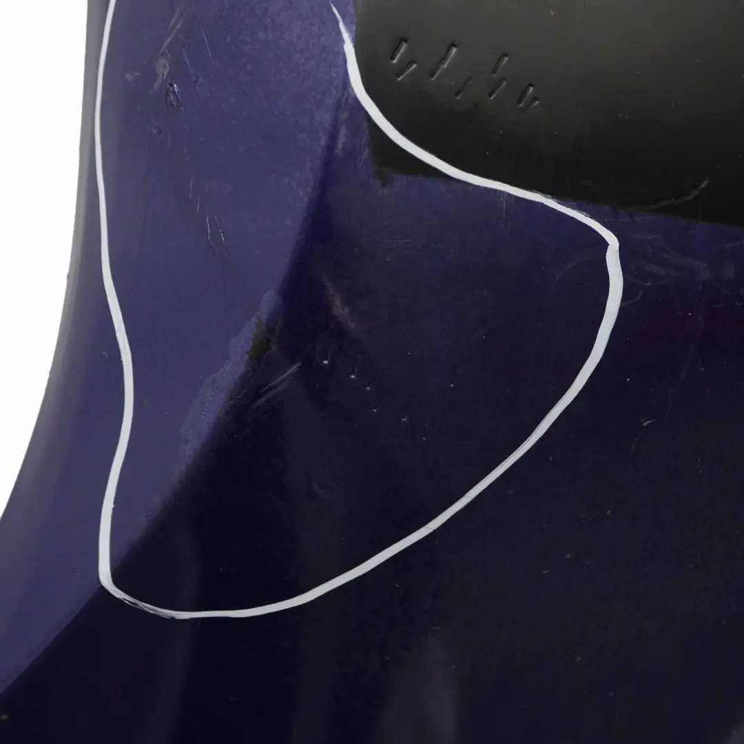 Front Bumper M Sport Complete Trim Panel Montegoblau Blue - A51 to BMW E90 E91 with Part number 0033536 BMW E90 E91 Front Bumper M Sport Complete Trim Panel Montegoblau Blue - A51 - SKU 0033536-MTB - Part number 0033536