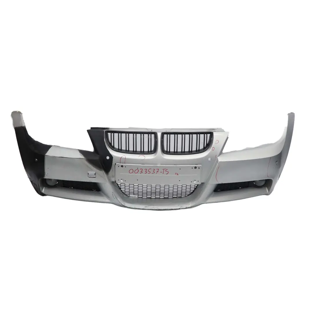 Front Bumper Panel Trim M Sport PDC Titan Silver Metallic - 354 to BMW E90 with Part number 0033537 BMW E90 Front Bumper Panel Trim M Sport PDC Titan Silver Metallic - 354 - SKU 0033537-TS - Part number 0033537