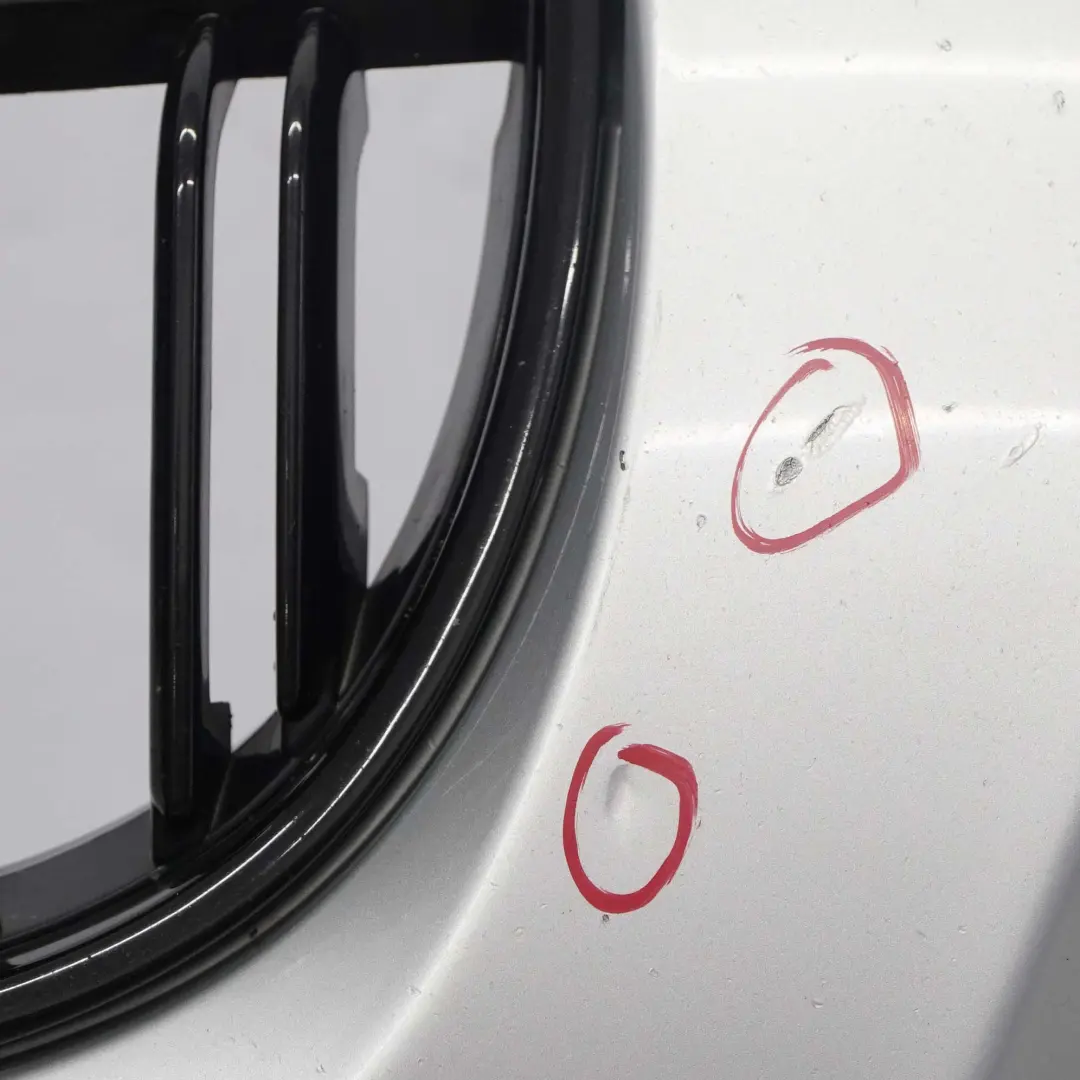 BMW E90 Front Bumper Panel Trim M Sport PDC Titan Silver Metallic - 354 - SKU 0033537-TS - Part number 0033537