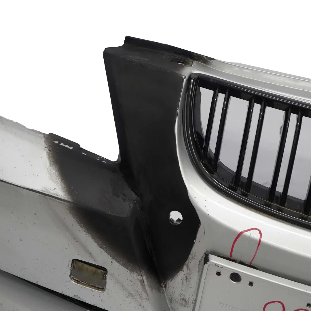 BMW E90 Front Bumper Panel Trim M Sport PDC Titan Silver Metallic - 354 - SKU 0033537-TS - Part number 0033537